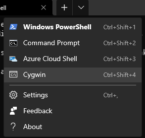 Let's add Cygwin into Windows Terminal and customize it for